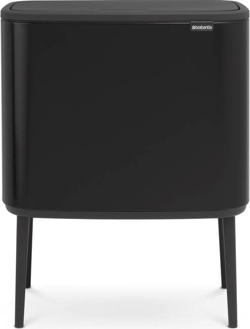 Bo Touch Bin 3 x 11 liter zwart