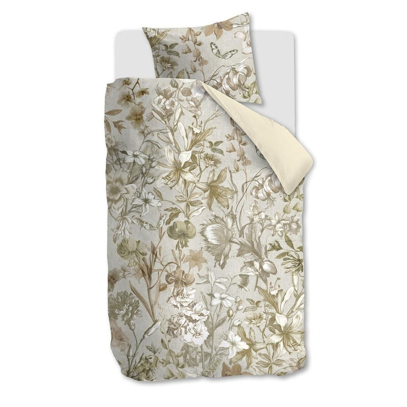 Dekbedovertrekset Bronte naturel 1-persoons
