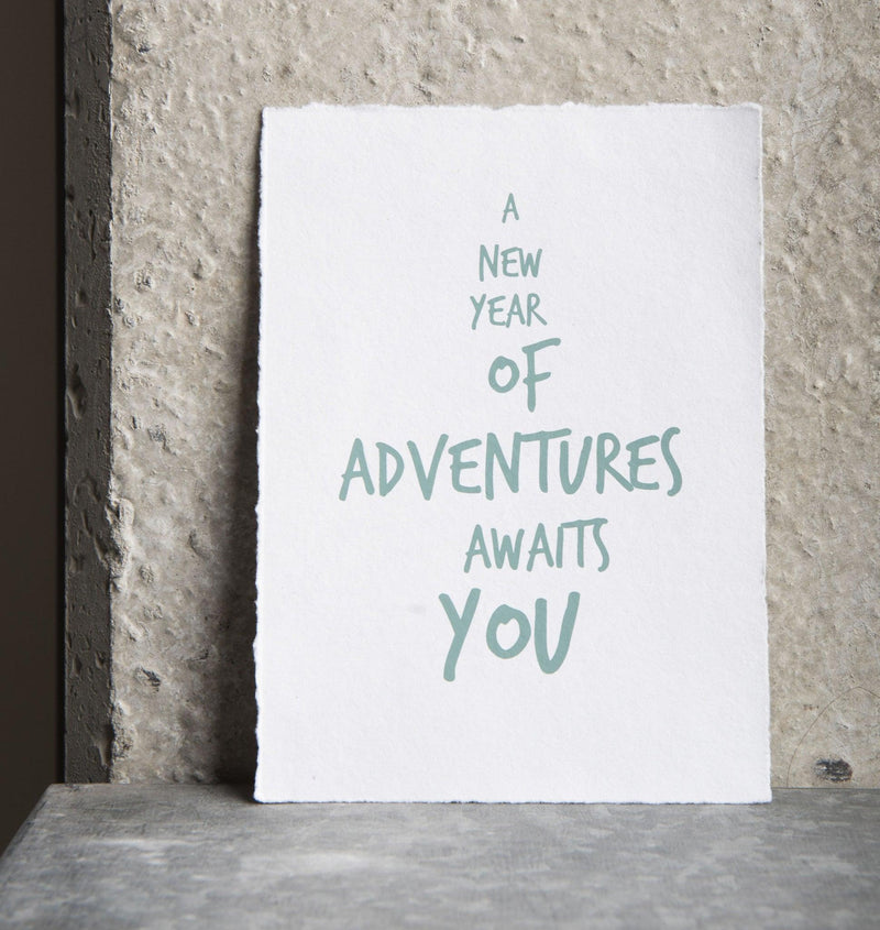 Wenskaart met envelop - Adventures - Set van 12