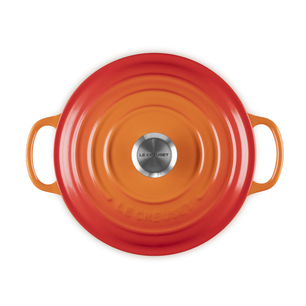 Braad- / Stoofpan Signature rond Oranjerood 20cm 2,4l