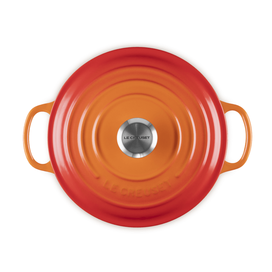 Braad- / Stoofpan Signature rond Oranjerood 20cm 2,4l