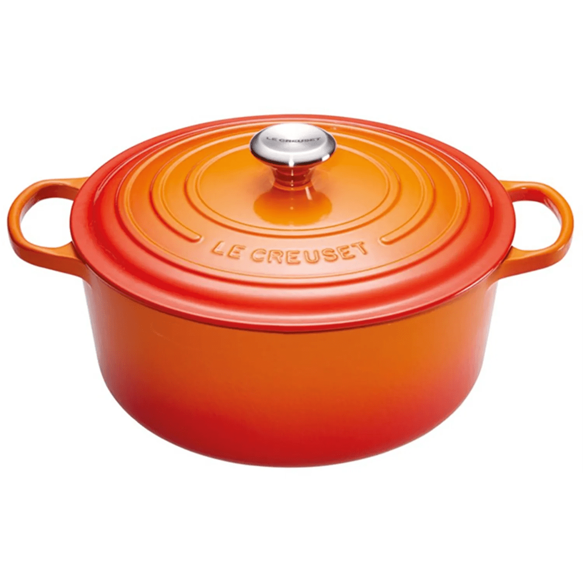 Braad- / Stoofpan Signature rond Oranjerood 20cm 2,4l