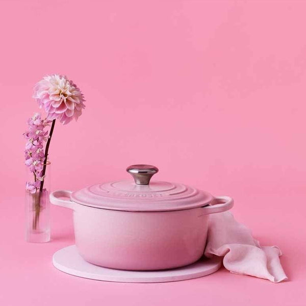 Braad- / Stoofpan Signature rond Shell Pink 20cm 2,4l