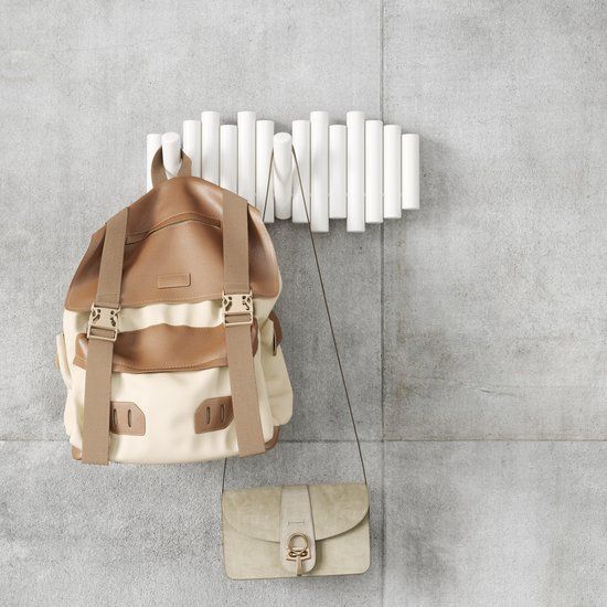 Picket rail hook white