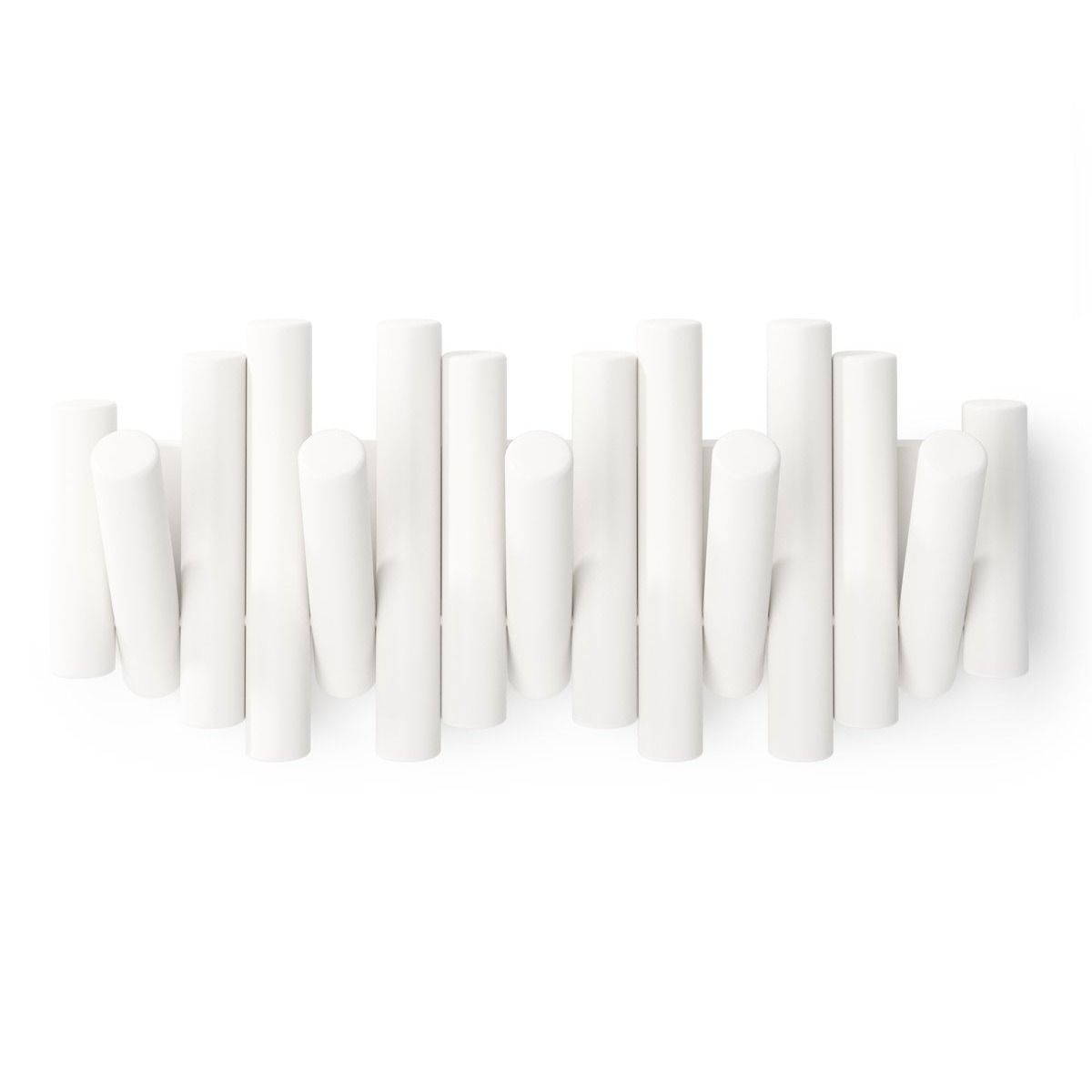 Picket rail hook white