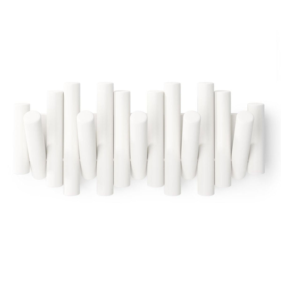 Picket rail hook white