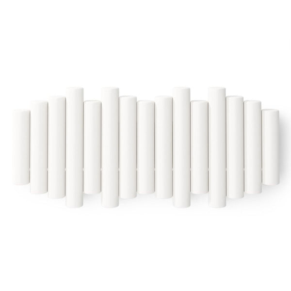Picket rail hook white