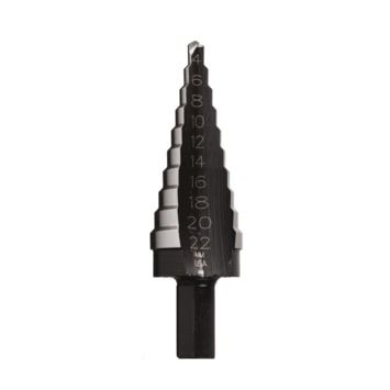 4M 10 gatgrootten (4 mm - 22 mm), 2 mm oplopend