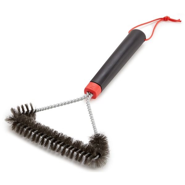 Grillborstel, Driezijdig, 30 cm