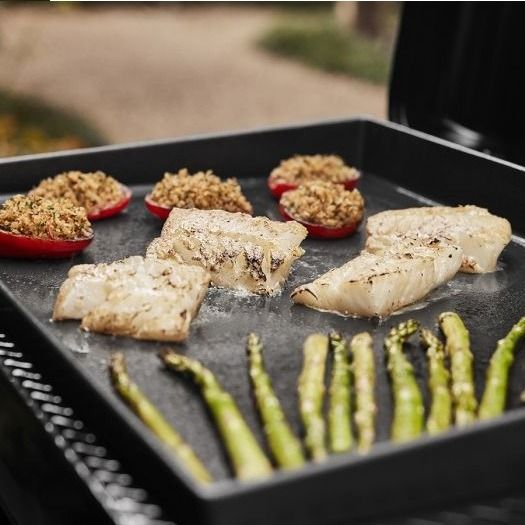 GRIDDLE 43CM PECI FT 1B LP BLK