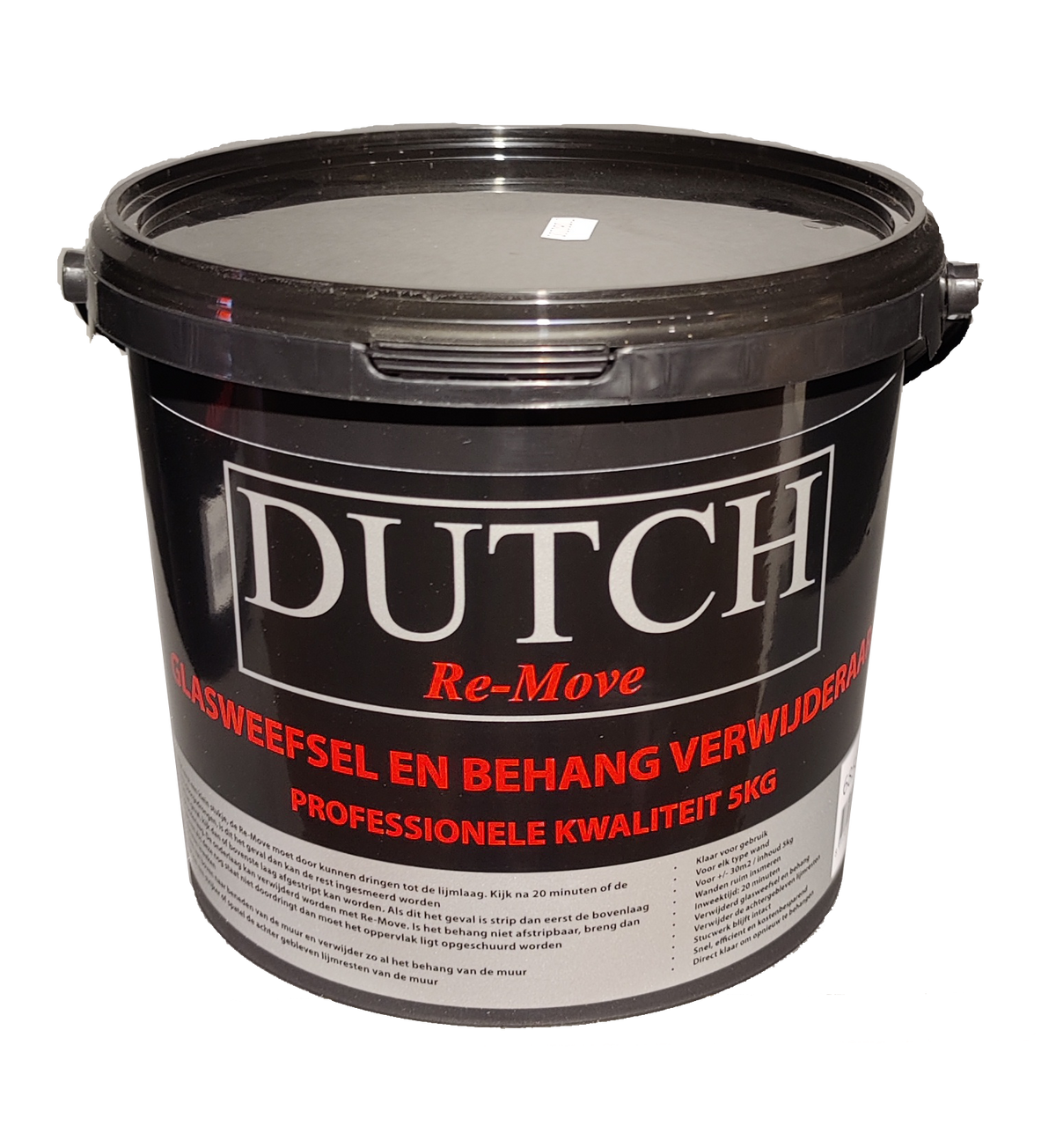 Dutch Wallcoverings Dutch Re-Move 5kg glasweefselverwijderaar – hoofdafbeelding