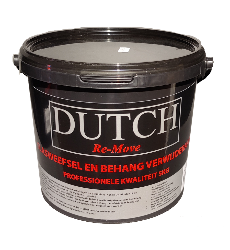 Dutch Wallcoverings Dutch Re-Move 5kg glasweefselverwijderaar – hoofdafbeelding