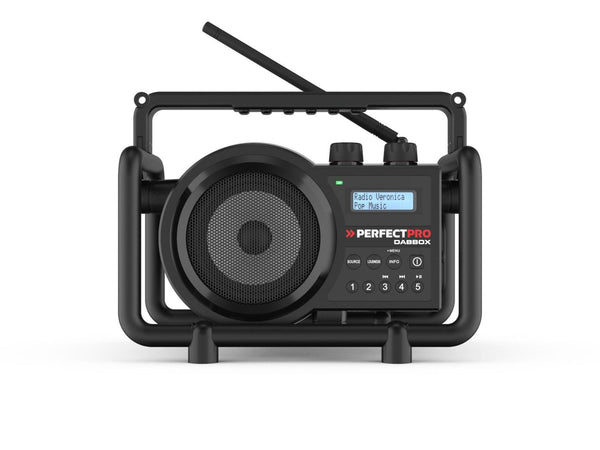 DAB+ / FM / Bluetooth / Oplaadbaar / IP54