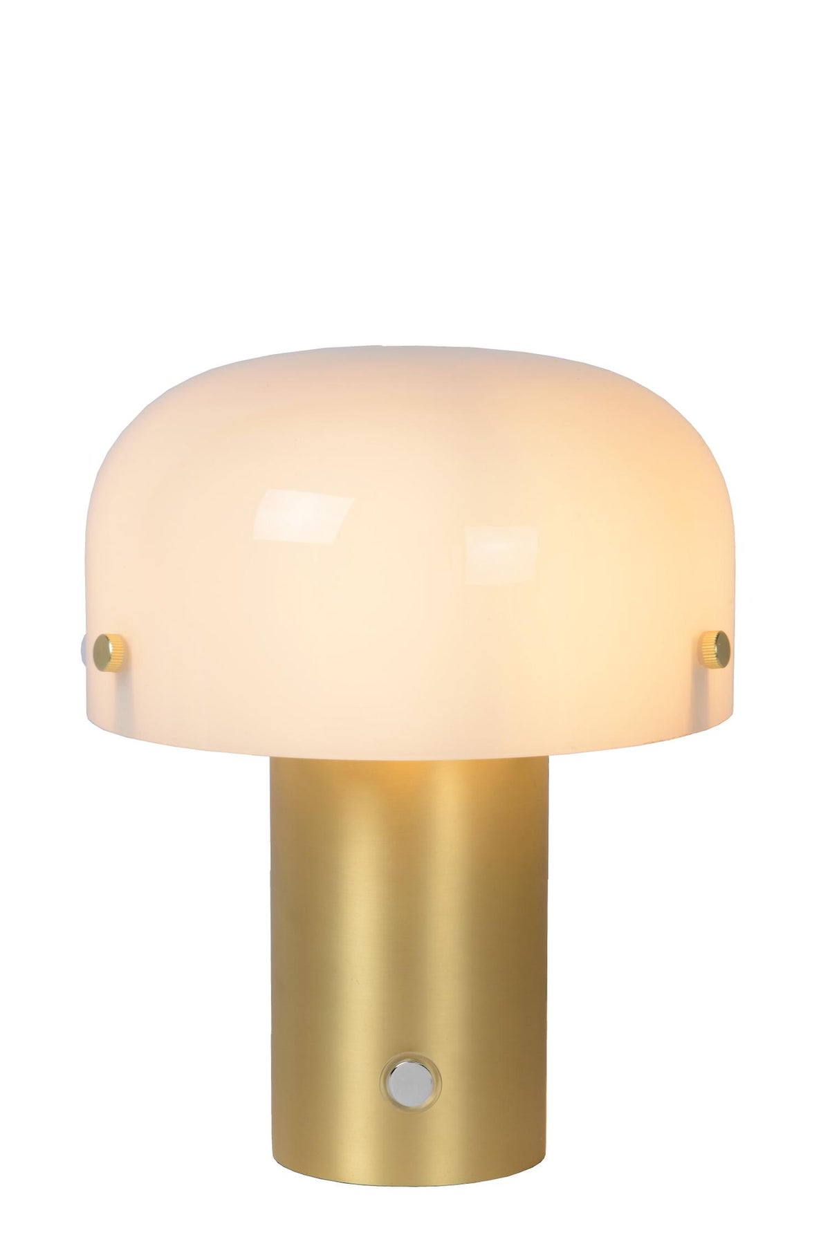 Lucide TIMON tafellamp E14, matgoud / messing