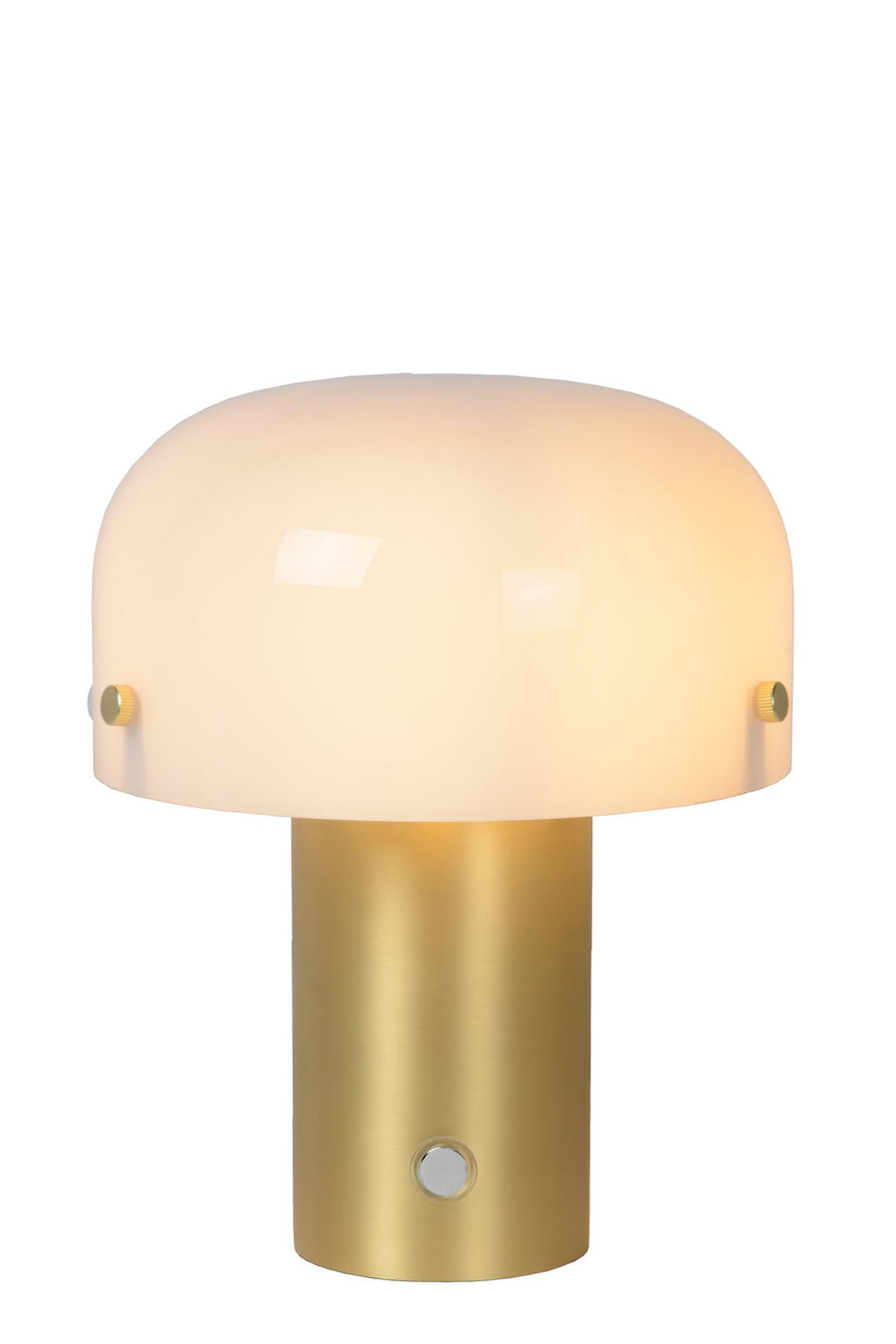 Lucide TIMON tafellamp E14, matgoud / messing