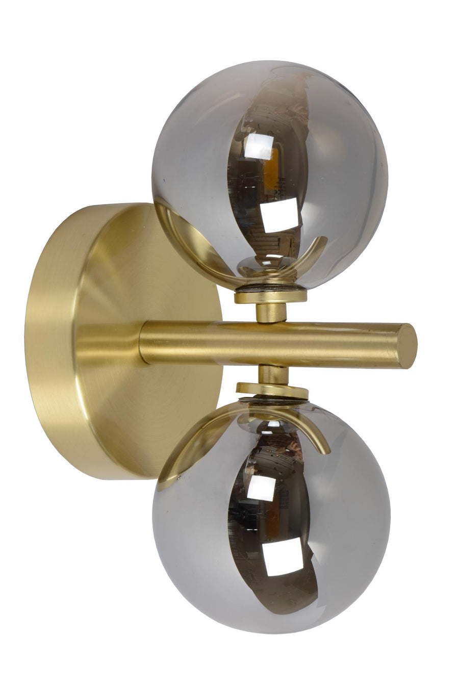 Lucide TYCHO wandlamp 2 × G9, matgoud / messing