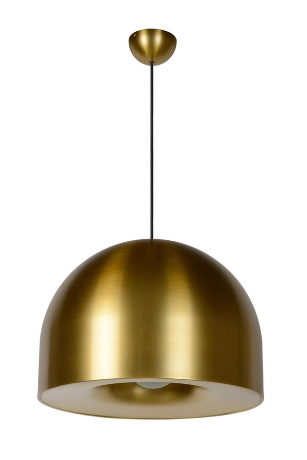 Lucide AKRON hanglamp Ø 50 cm, E27, matgoud / messing