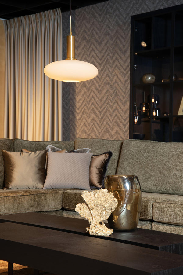 Lucide SINGALA hanglamp Ø 30 cm, E27, matgoud / messing