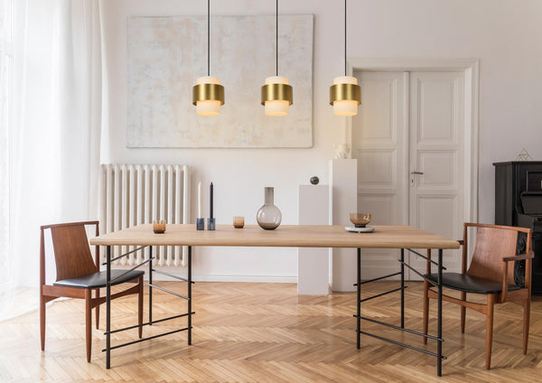 Lucide FIRMIN hanglamp 3 × E27, matgoud / messing