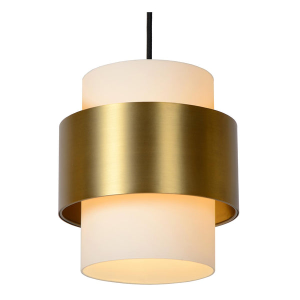 Lucide FIRMIN hanglamp 3 × E27, matgoud / messing
