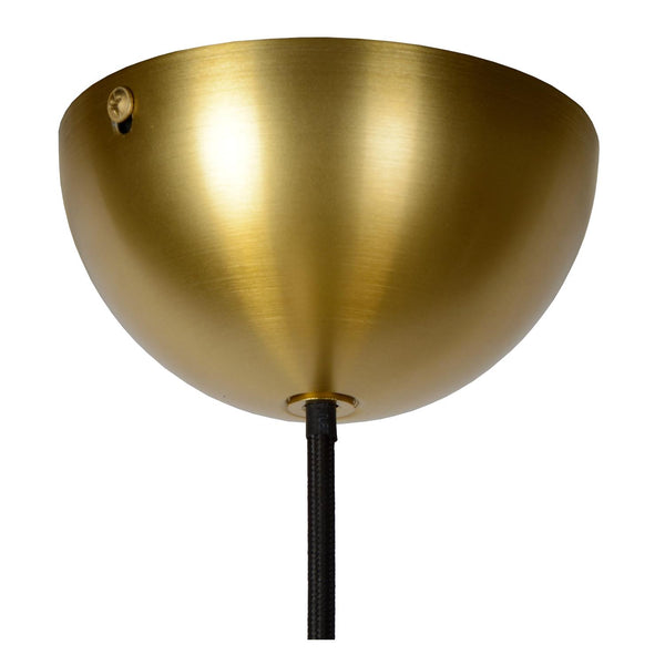 Lucide AKRON hanglamp Ø 50 cm, E27, matgoud / messing