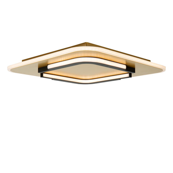 Lucide ANDREAS LED-plafondlamp 30 W, matgoud / messing