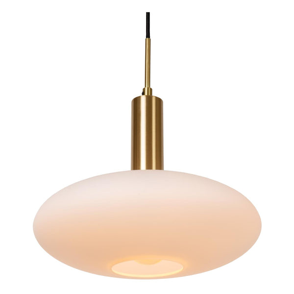 Lucide SINGALA hanglamp Ø 55 cm, 3 × E27, matgoud / messing