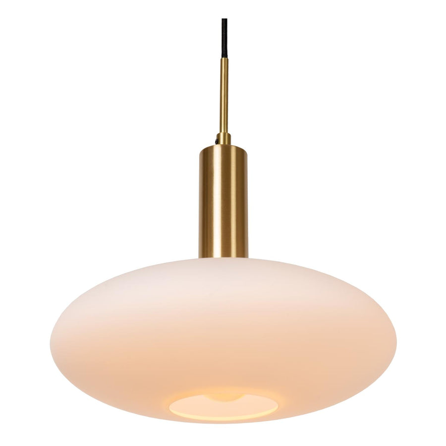 Lucide SINGALA hanglamp Ø 55 cm, 3 × E27, matgoud / messing