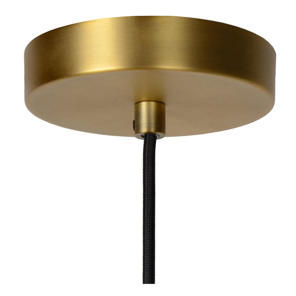 Lucide FIRMIN hanglamp Ø 20 cm, E27, matgoud / messing