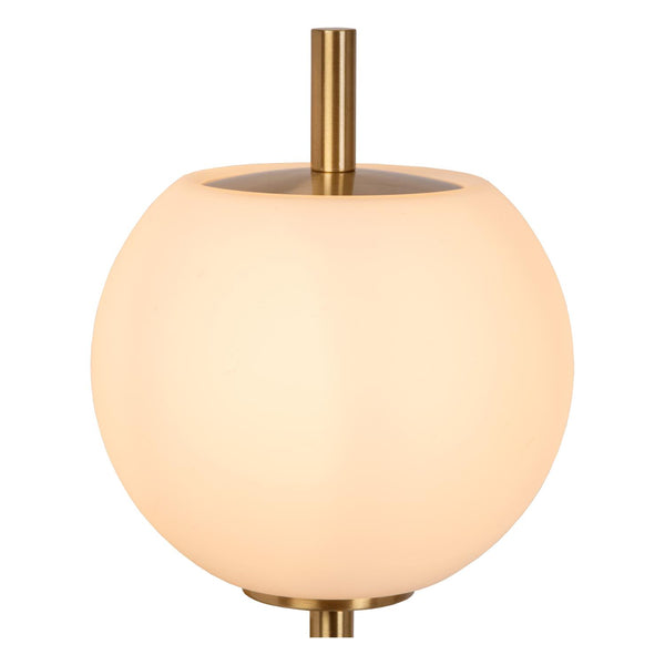Lucide ELDA wandlamp voor de badkamer G9, IP44, matgoud / messing