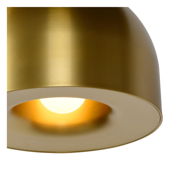 Lucide AKRON hanglamp Ø 50 cm, E27, matgoud / messing