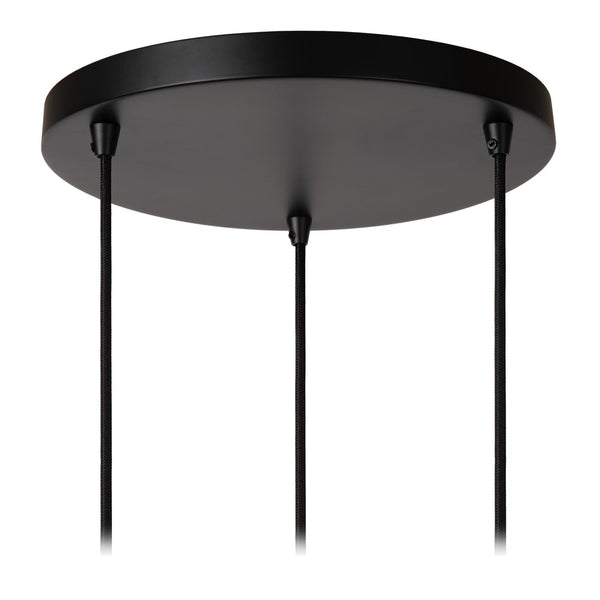Lucide DANZA hanglamp Ø 50 cm, 3 × E27, matgoud / messing