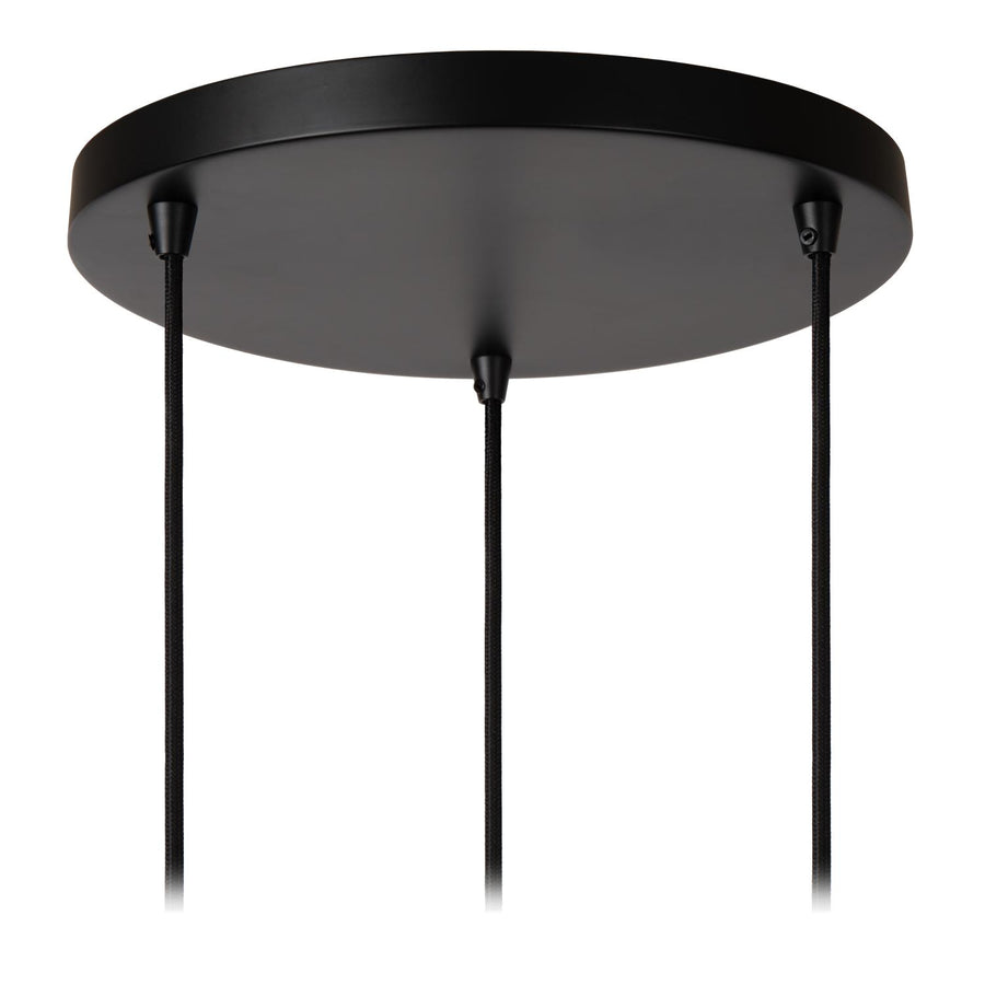 Lucide DANZA hanglamp Ø 50 cm, 3 × E27, matgoud / messing