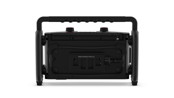 DAB+ / FM / Bluetooth / USB (lader) / Oplaadbaar / IP65