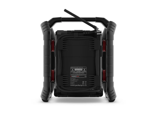 DAB+ / FM / Bluetooth / USB (lader/speler)  / Oplaadbaar / IP65