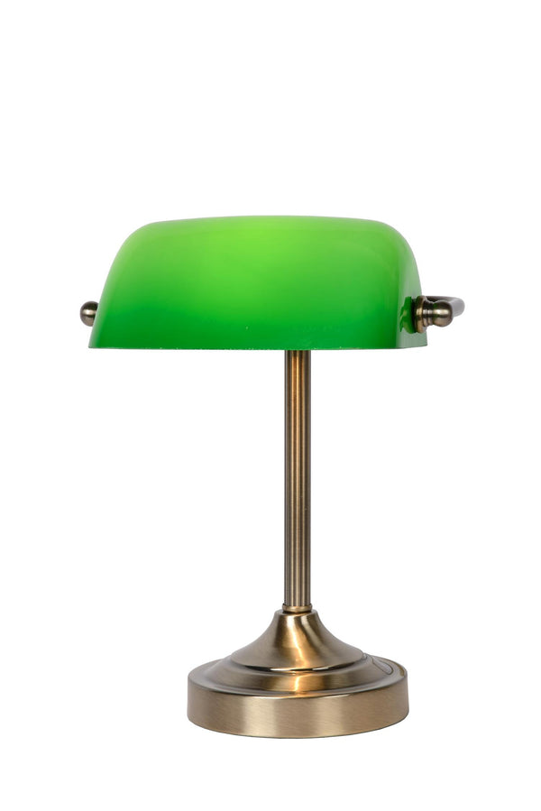 Lucide BANKER bureaulamp E14, brons