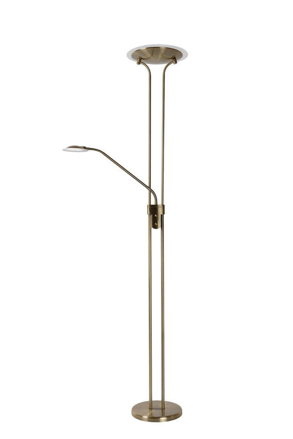 Lucide CHAMPION-LED dimbare LED-leesvloerlamp brons