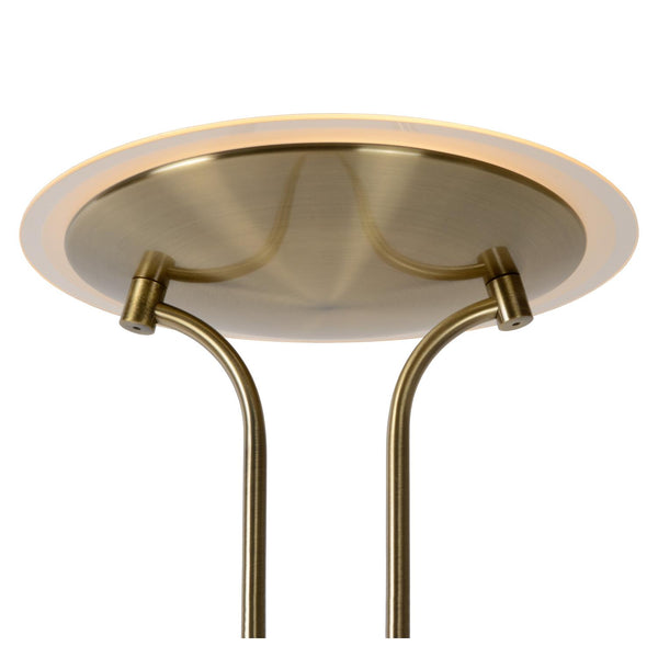 Lucide CHAMPION-LED dimbare LED-leesvloerlamp brons