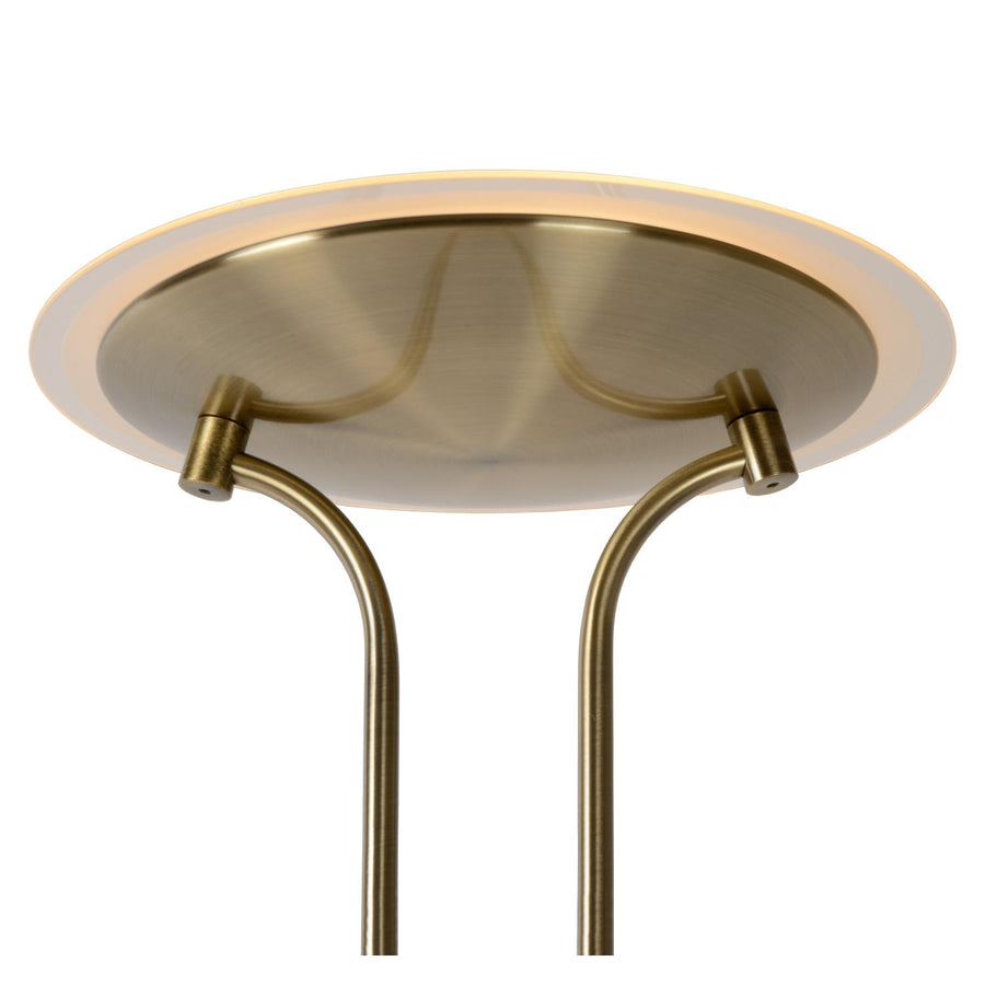 Lucide CHAMPION-LED dimbare LED-leesvloerlamp brons