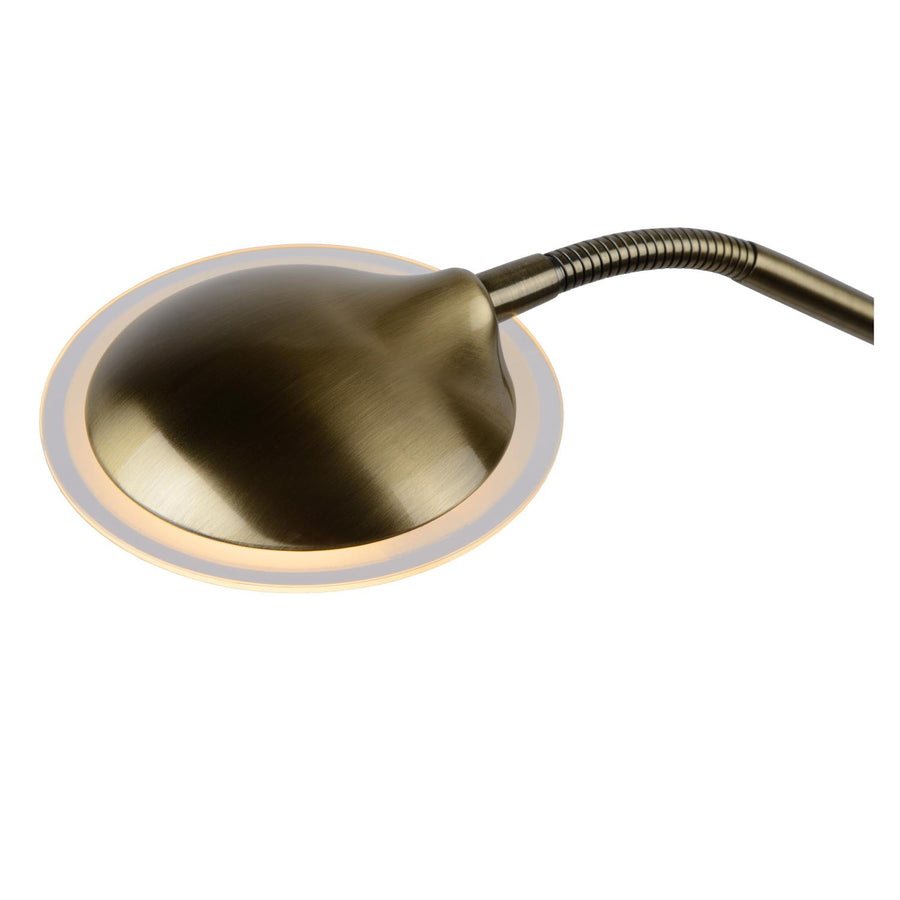 Lucide CHAMPION-LED dimbare LED-leesvloerlamp brons