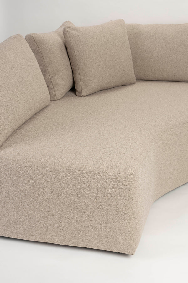 Sofa Element Prosper Chaise Longue Left Cappuccino