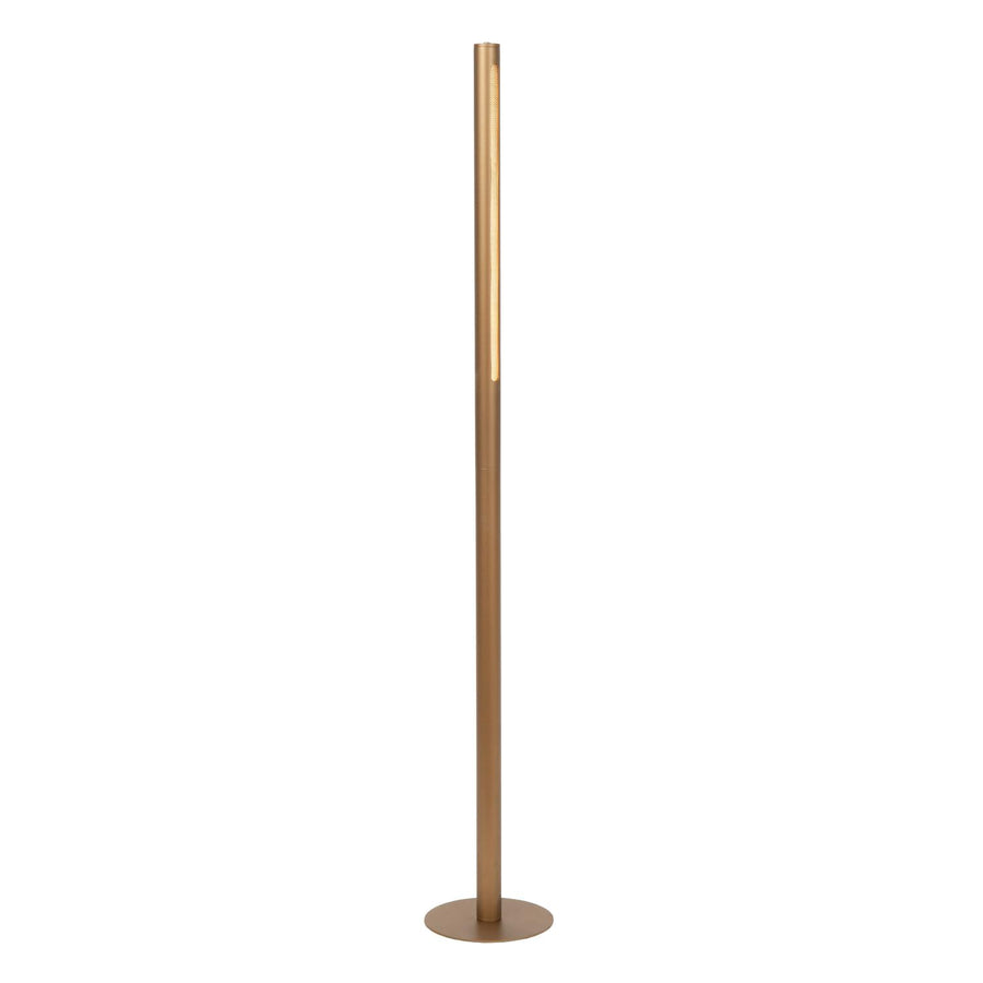 Lucide GRIFFITH dimbare LED-vloerlamp Ø 21 cm, 18 W, 2700–4000 K, brons