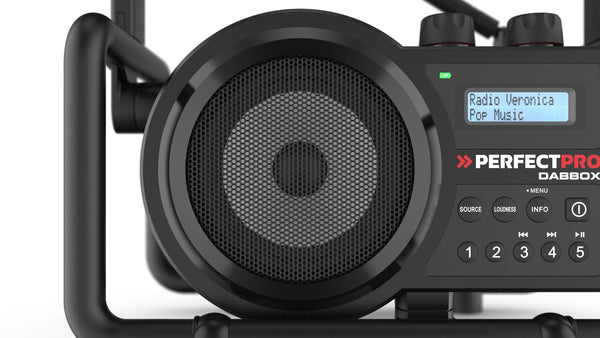DAB+ / FM / Bluetooth / Oplaadbaar / IP54