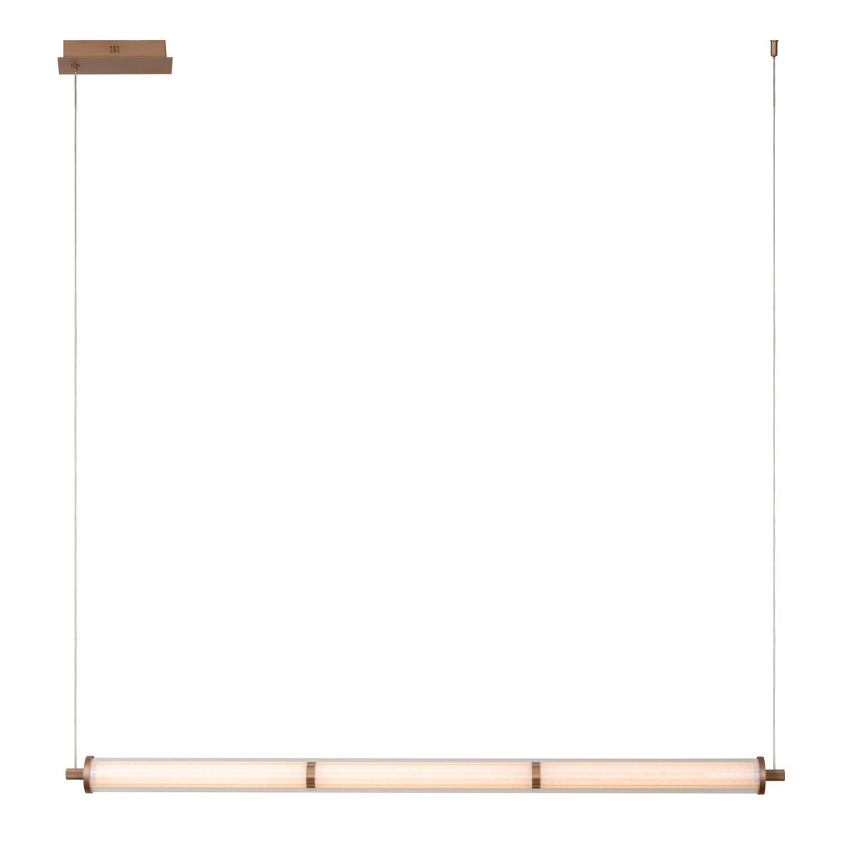 Lucide VALENTINE dimbare LED-hanglamp 36 W, 2200–3000 K, champagne