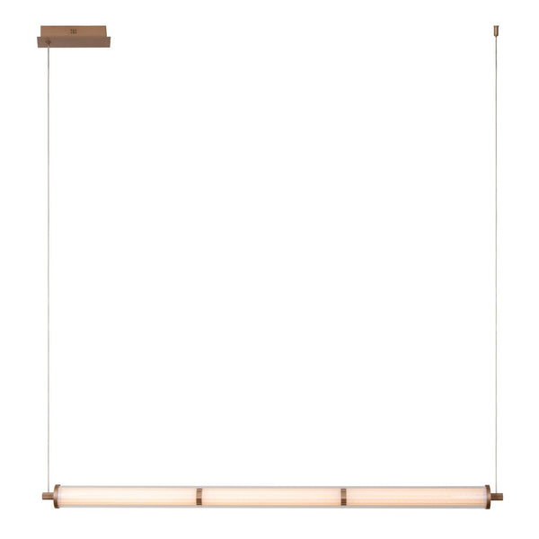 Lucide VALENTINE dimbare LED-hanglamp 36 W, 2200–3000 K, champagne