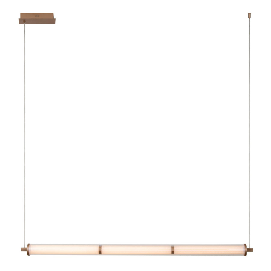 Lucide VALENTINE dimbare LED-hanglamp 36 W, 2200–3000 K, champagne