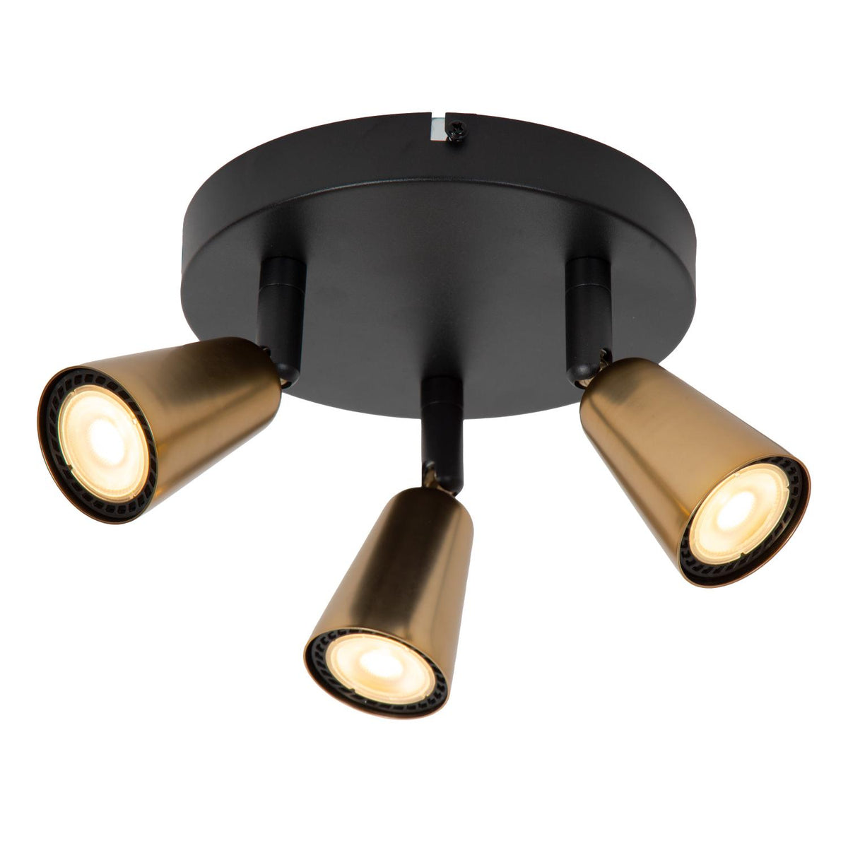 Lucide TIANA plafondspot 3 × GU10, champagne