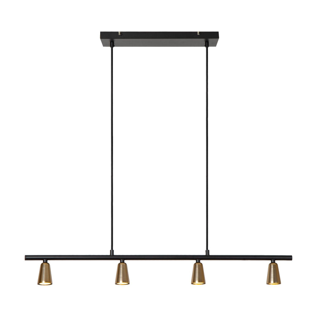 Lucide TIANA hanglamp 4 × GU10, champagne