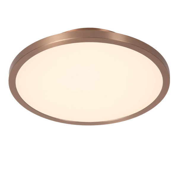 Lucide FIXXT dimbare LED-plafondspot Ø 19,8 cm, 15 W, 2700–4000 K, champagne