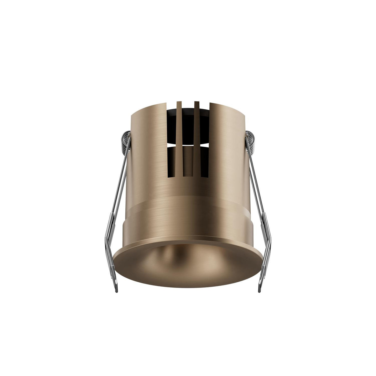 Lucide SNAX dimbare LED-inbouwspot Ø 6 cm, 8 W, 2700–4000 K, champagne